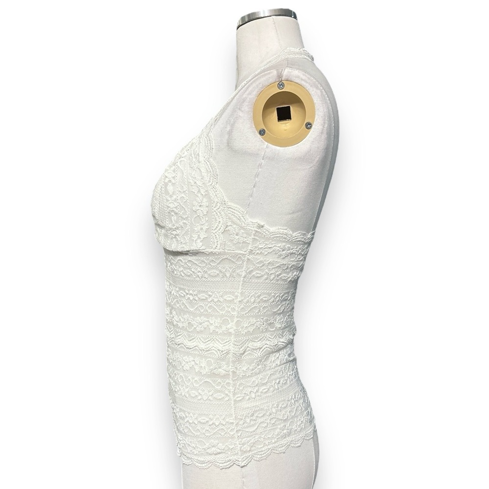 COSABELLA Ivory Lace Halter Camisole - Picture 4 of 8